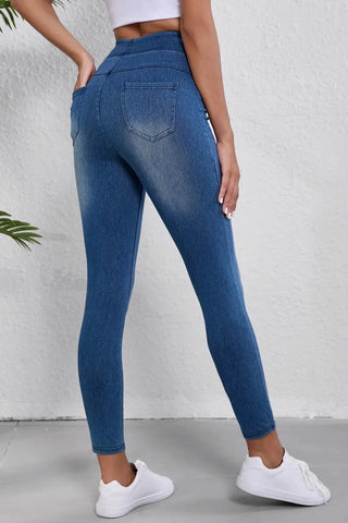 High Waist Skinny Jeans Divacious