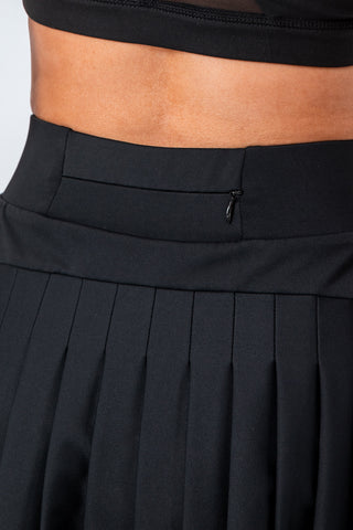 High Waist Pleated Active Skirt Divacious