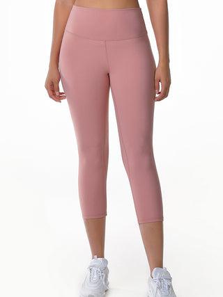 Wide Waistband Active Leggings Trendsi