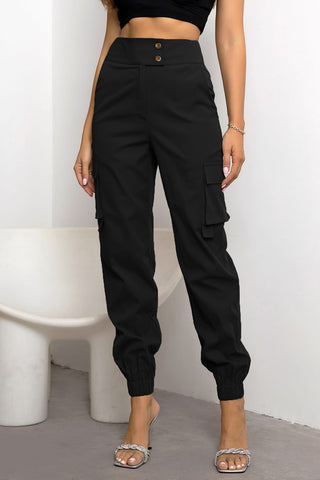 High Waist Cargo Pants Divacious