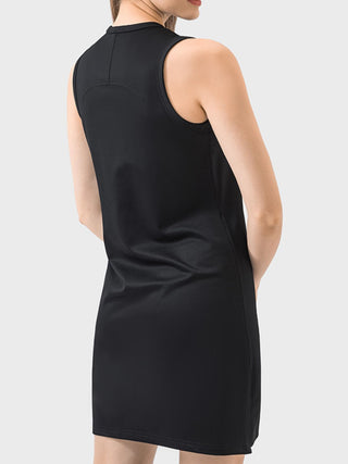 Millennia Round Neck Sleeveless Active Dress Trendsi