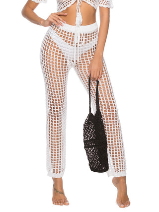 Cutout High Waist Swim Pants Divacious