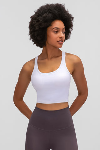 Millennia Racerback Sports Bra Trendsi