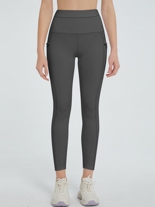 High Waist Active Leggings Trendsi