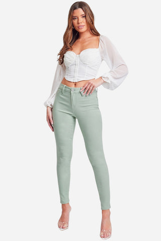 YMI Jeanswear Hyperstretch Mid-Rise Skinny Jeans Divacious