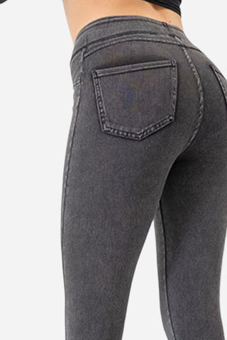 High Waist Skinny Jeans Divacious