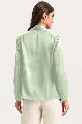 Long Sleeve Shawl Collar Blazer Divacious