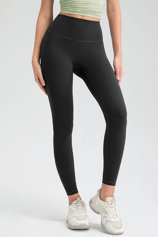 Wide Waistband High Waist Sport Leggings Trendsi