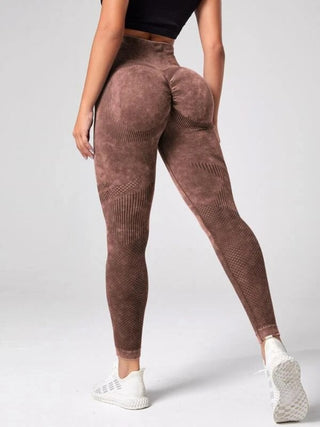 High Waist Active Pants Trendsi