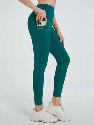 High Waist Active Leggings Trendsi