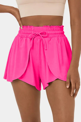 Drawstring Swim Shorts with Pockets Divacious