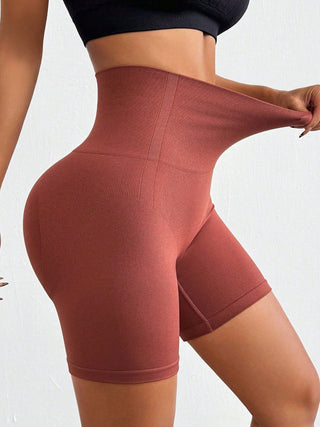 Seamless High Waist Active Shorts Divacious