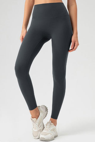 High Waist Skinny Active Pants Trendsi