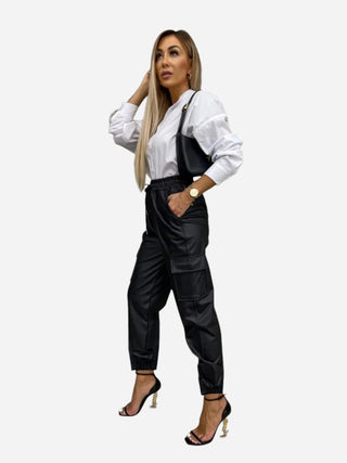 Tied High Waist Pants with Pockets Divacious