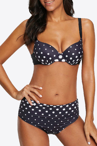 Polka Dot Bikini Set Divacious