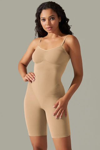 Spaghetti Strap Active Romper Divacious