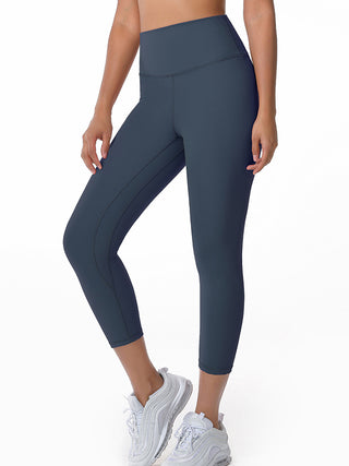 Wide Waistband Active Leggings Trendsi