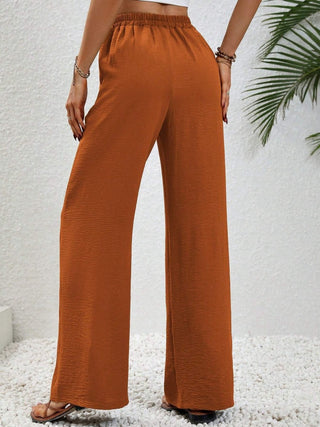 Wide Leg Drawstring Pants Divacious