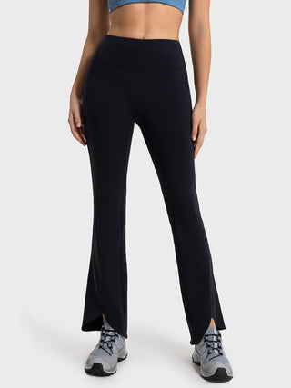 Millennia Wide Waistband Bootcut Sports Pants Trendsi