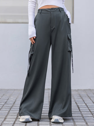 Wide Leg Cargo Pants Divacious