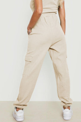 Drawstring Joggers with Pockets Divacious