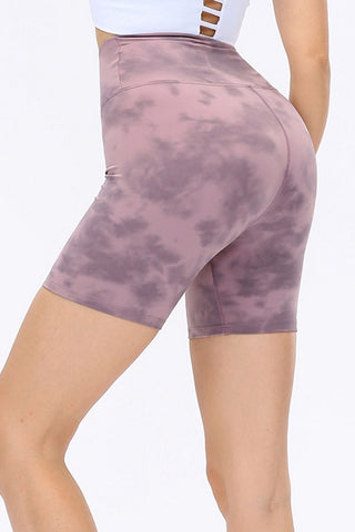 Wide Waistband Sports Shorts Divacious