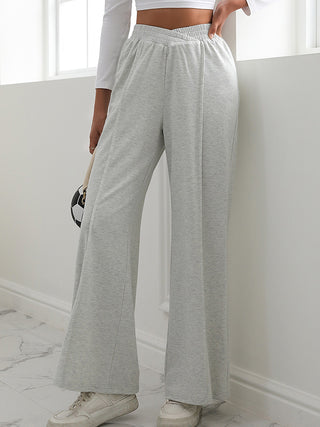 V-Waist Wide Leg Pants Divacious