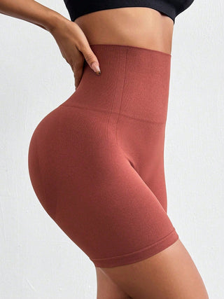 Seamless High Waist Active Shorts Divacious