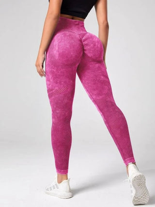 High Waist Active Pants Trendsi