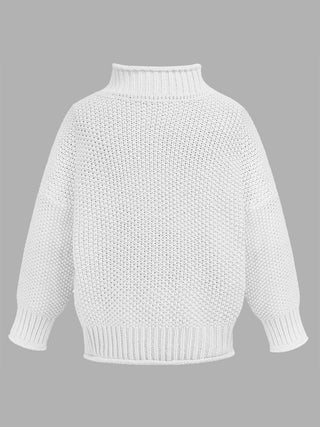 Turtleneck Long Sleeve Sweater Divacious