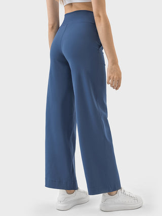 Millennia Drawstring Active Pants with Pockets Trendsi