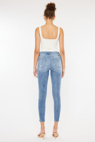 Kancan High Waist Cat's Whiskers Skinny Jeans Divacious