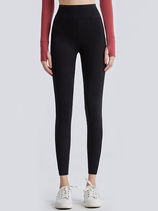 Wide Waistband Sports Leggings Trendsi