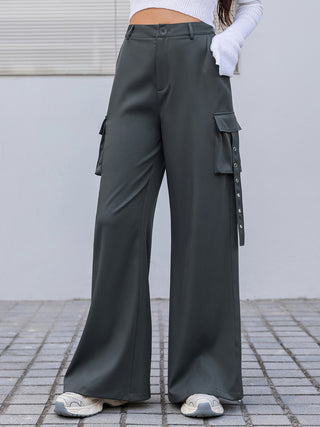 Wide Leg Cargo Pants Divacious