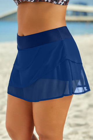 Elastic Waist Swim Skirt Divacious