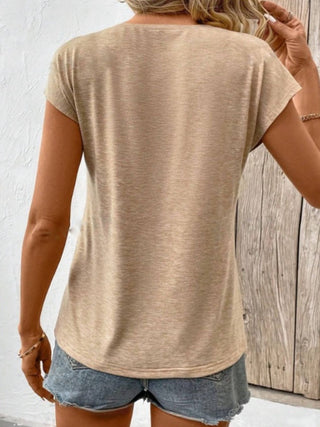 V-Neck Short Sleeve T-Shirt Divacious