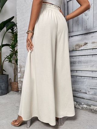 Tied High Waist Wide Leg Pants Divacious