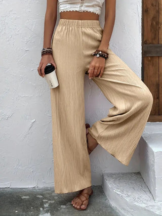 Full Size High Waist Wide Leg Pants Divacious