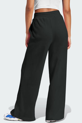 Drawstring Wide Leg Active Pants Trendsi