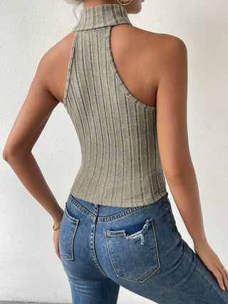 Grecian Neck Sweater Vest - Divacious