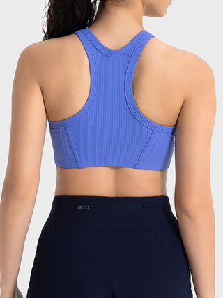 Millennia Wide Strap Cropped Sport Tank Trendsi