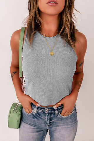 Round Neck Tank Top Divacious