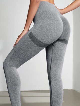 High Waist Active Leggings Trendsi