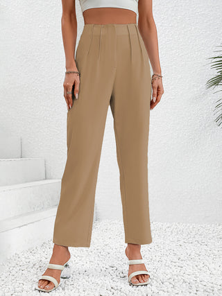 Ruched Long Pants Divacious