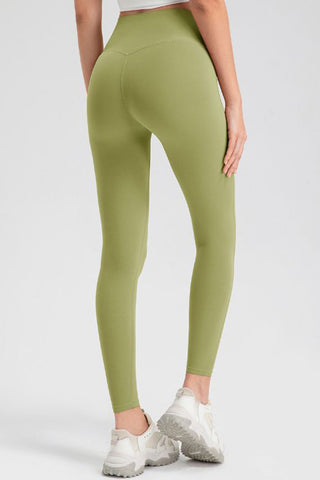 High Waist Skinny Active Pants Trendsi