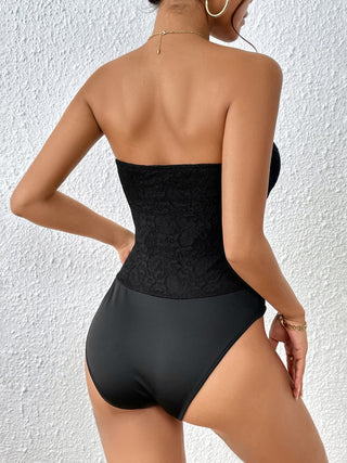 Strapless Sweetheart Neck Bodysuit Divacious