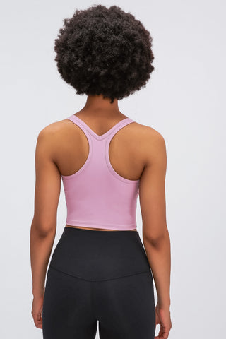 Millennia Racerback Sports Bra Trendsi