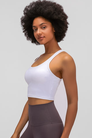 Millennia Racerback Sports Bra Trendsi