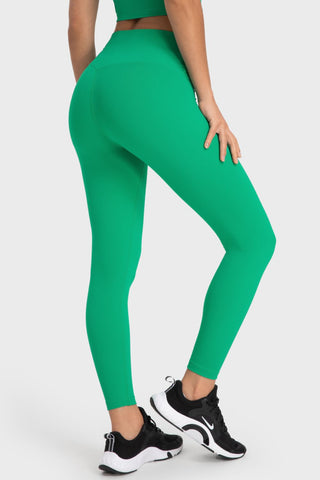 Millennia Basic Full Length Active Leggings Trendsi