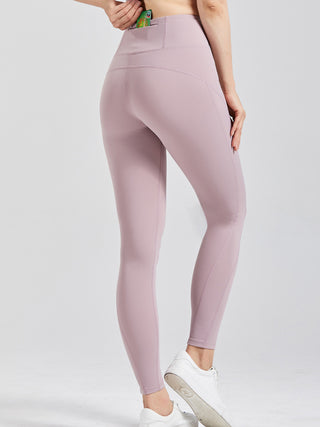 Wide Waistband Active Leggings Trendsi